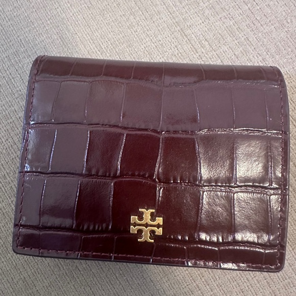 Tory Burch Burgundy Wallet - Picture 1 of 5